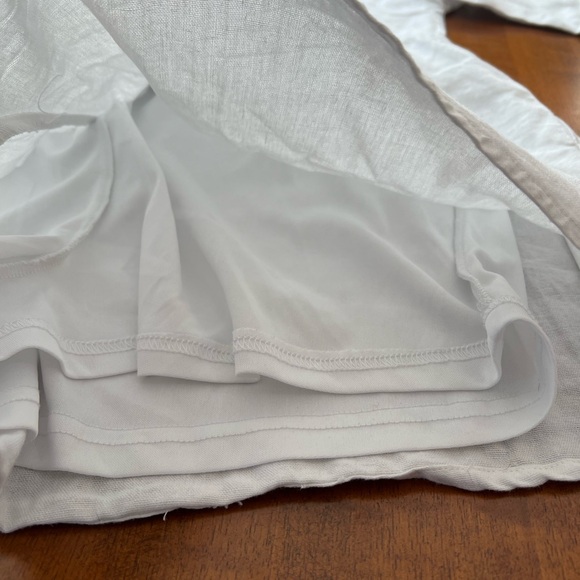 Vestique white Romper with Pockets - Picture 8 of 11